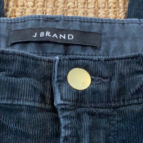 J Brand High Rise Skinny Alana Black Corduroy sz28 - Picture 4 of 8